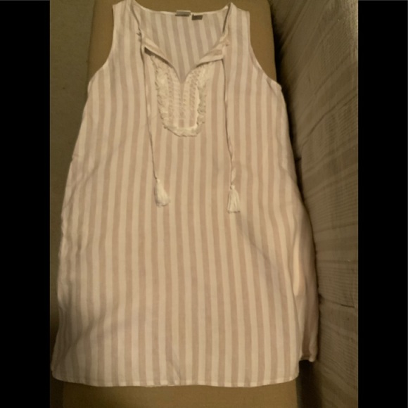 St  Tropez striped shift dress or cover-up ( never worn ) - Picture 7 of 8